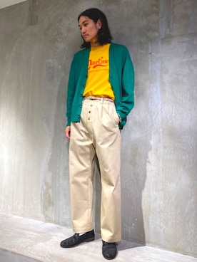「MARTINE ROSE（マーティンローズ）のアイテム」を使った、Kento Atsushiさん（メンズ・180cm）の夏コーディネート