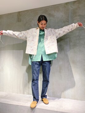 デニムパンツを使った「NORITAKE HARADA」の人気ファッション