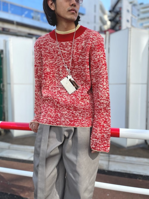 Kento Atsushi 吾亦紅 Namachekoのニット セーターを使ったコーディネート Wear
