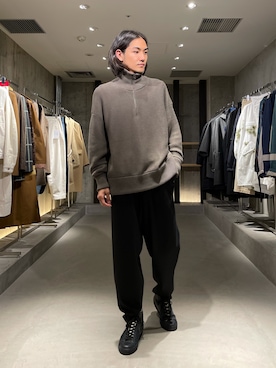 「sunsea」｜Kento Atsushiさん（メンズ・180cm）の秋コーディネート