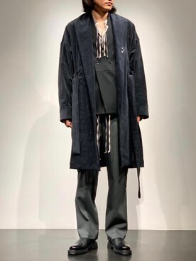「ANITYA（アニティア）のアイテム」を使った、Kento Atsushiさん（メンズ・180cm）の冬コーディネート