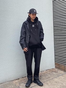 「DADA（ダダ）のアイテム」を使った、Kento Atsushiさん（メンズ・180cm）の冬コーディネート