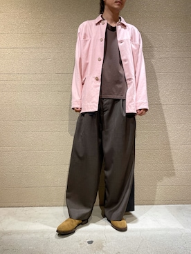 「BLESS（ブレス）のアイテム」を使った、Kento Atsushiさん（メンズ・180cm）の夏コーディネート