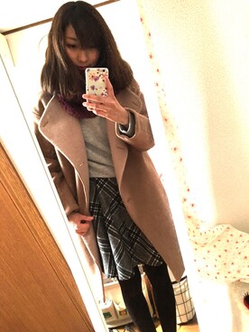 minac☻さん（レディース・163cm）の冬コーディネート