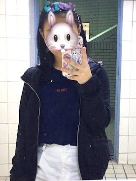 「MOMA（モマ）のアイテム（パンツ）」を使った、Calily🌙さん（レディース・155cm）の秋コーディネート