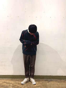 taTsuyaさん（メンズ・170cm）の冬コーディネート