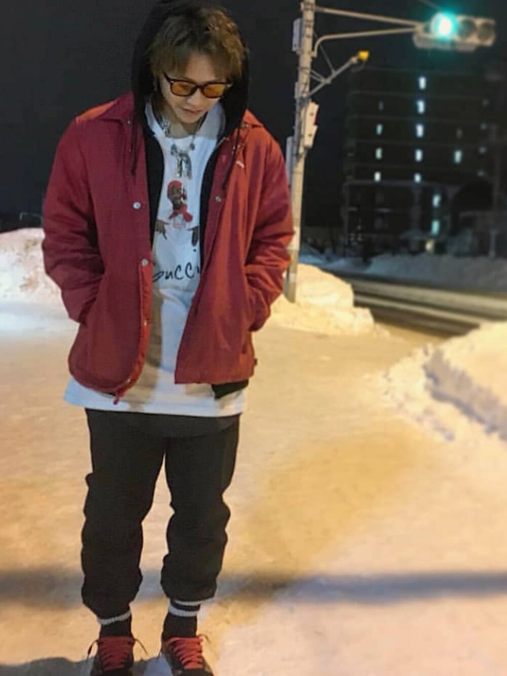 Supreme 赤 ナイロンジャケット 20210310212938994_1000.jpg