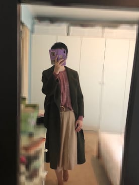 「ESCADA（エスカーダ）のアイテム」を使った、angela778さん（レディース・165cm）の冬コーディネート