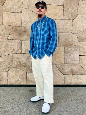 Bamba Paripariさん（メンズ・168cm）の春コーディネート