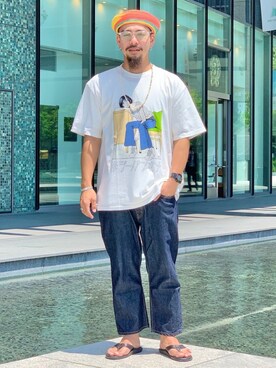 Bamba Paripariさん(メンズ・168cm)の夏コーディネート