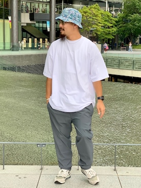 Bamba Paripariさん（メンズ・168cm）の夏コーディネート