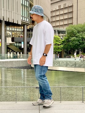 Bamba Paripariさん（メンズ・168cm）の夏コーディネート