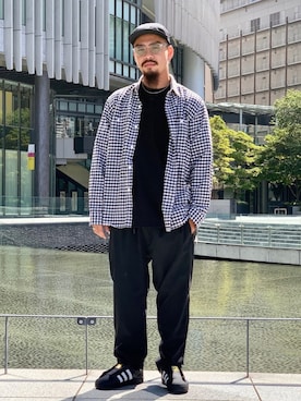 Bamba Paripariさん（メンズ・168cm）の夏コーディネート