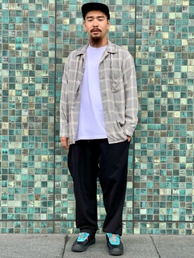 Bamba Paripariさん（メンズ・168cm）の秋コーディネート