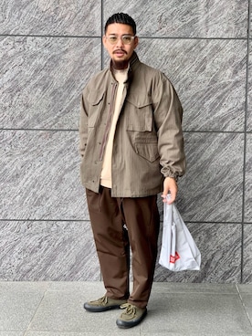 Bamba Paripariさん（メンズ・168cm）の秋コーディネート