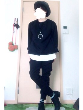 ましろさん（メンズ・165cm）の冬コーディネート