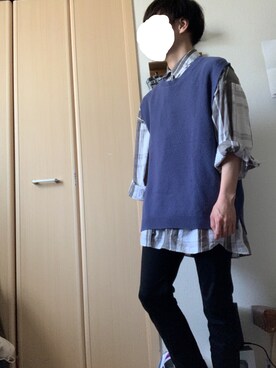 ましろさん（メンズ・165cm）の春コーディネート