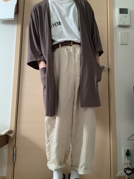 ましろさん（メンズ・165cm）の夏コーディネート