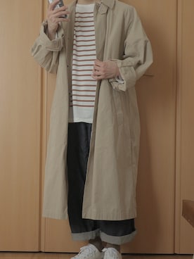 「UNIQLO（ユニクロ）の50色ソックス（消臭機能付き）（ソックス/靴下）」を使った、ましろさん（メンズ・165cm）の夏コーディネート