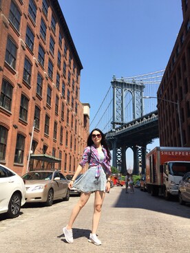 「Dumbo」｜Dovely Caiさん（レディース・171cm）の夏コーディネート