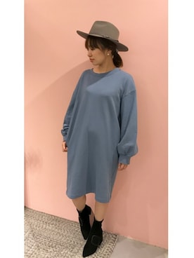 「Banner Barrett（バナーバレット）のアイテム（ワンピース/ドレス）」を使った、mioさん（レディース・153cm）の秋コーディネート