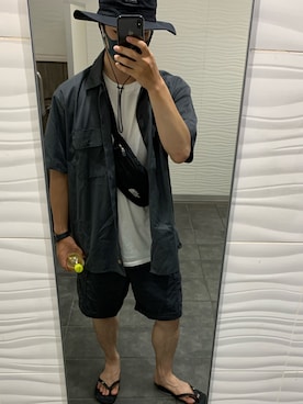 「VOLCOM」｜「アイテム（帽子）」を使った、ktkさん（メンズ・173cm）の秋コーディネート