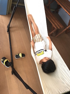 「BIT'Z（ビッツ）のアイテム（パンツ）」を使った、もんさん（キッズ・110cm）の夏コーディネート