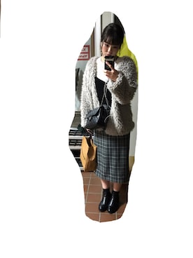 「chanel」｜「アイテム（ブルゾン）」を使った、n a  ☺︎さん（レディース・165cm）の秋コーディネート