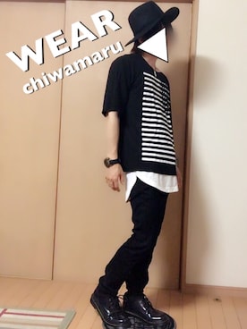 「RAGEBLUE」｜「アイテム（雑貨/ホビー）」を使った、チワ丸´•ﻌ•`🐾さん（メンズ・164cm）の夏コーディネート