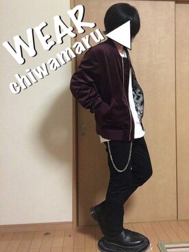 チワ丸´•ﻌ•`🐾さん(メンズ・164cm)の秋コーディネート