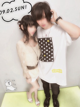 「MINT Neko」｜チワ丸´•ﻌ•`🐾さん（メンズ・164cm）の秋コーディネート
