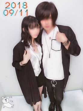 「HARE（ハレ）のアイテム（キーケース/キーアクセサリー）」を使った、チワ丸´•ﻌ•`🐾さん（メンズ・164cm）の秋コーディネート