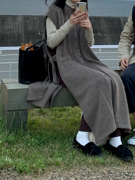 chiruさん（レディース・165cm）の冬コーディネート