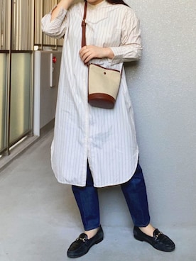 ナツコさん（レディース・154cm）の夏コーディネート