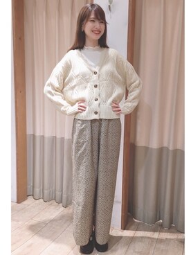 nanaさん（レディース・160cm）の秋コーディネート