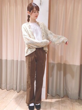 nanaさん（レディース・160cm）の秋コーディネート