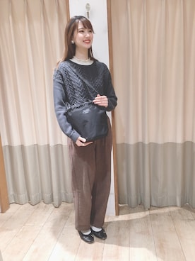 nanaさん（レディース・160cm）の秋コーディネート