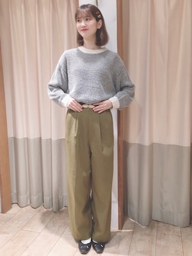 nanaさん（レディース・160cm）の冬コーディネート