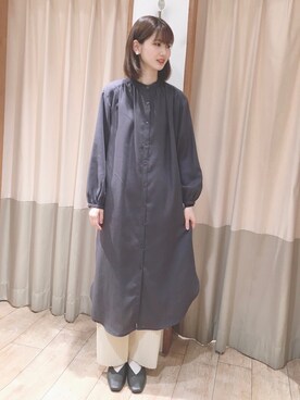 nanaさん（レディース・160cm）の冬コーディネート