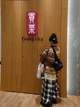 ち。さん（レディース・155cm）の冬コーディネート