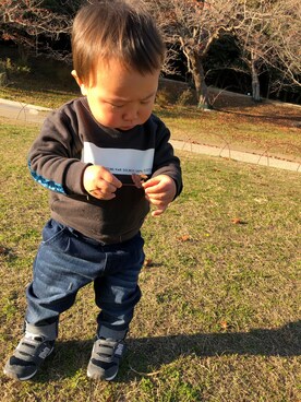 「SOLBOIS（ソルボワ）のアイテム」を使った、ゆーさん（レディース・80cm）の春コーディネート