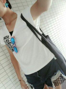 「JOLI（ジョリ）のアイテム（アクセサリー）」を使った、 るみなさん（レディース・155cm）の秋コーディネート