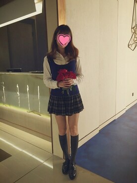「ROCKCOCO（ロックココ）のアイテム」を使った、ruki615さん（レディース・159cm）の秋コーディネート