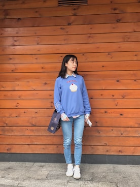 「TYAKASHAのアイテム（パンツ）」を使った、ruki615さん（レディース・159cm）の秋コーディネート