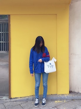 「TYAKASHAのアイテム（パンツ）」を使った、ruki615さん（レディース・159cm）の秋コーディネート