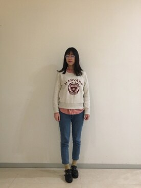 「TYAKASHAのアイテム（パンツ）」を使った、ruki615さん（レディース・159cm）の春コーディネート