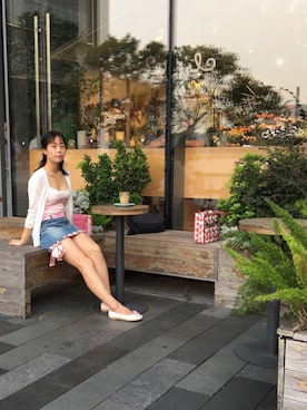 「原宿」｜「アイテム（その他）」を使った、ruki615さん（レディース・159cm）の夏コーディネート