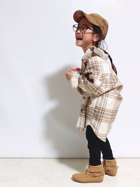 reaxcheeseさん（キッズ・100cm）の冬コーディネート