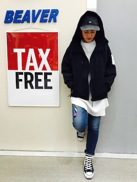 さゆるゆるさん（レディース・155cm）の冬コーディネート