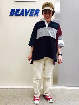 さゆるゆるさん（レディース・155cm）の春コーディネート